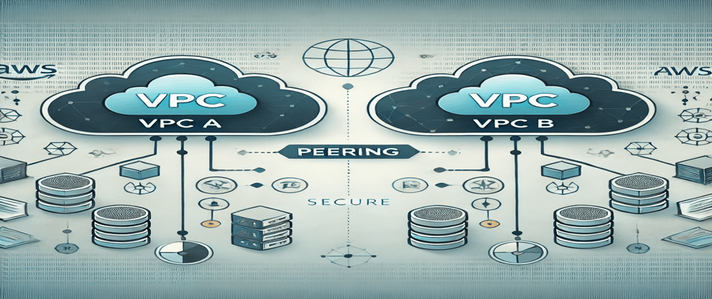 Peering and testing Connections of two separated VPCS on AWS using Terraform